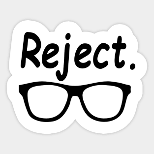 Comic-Sans Reject. Sticker